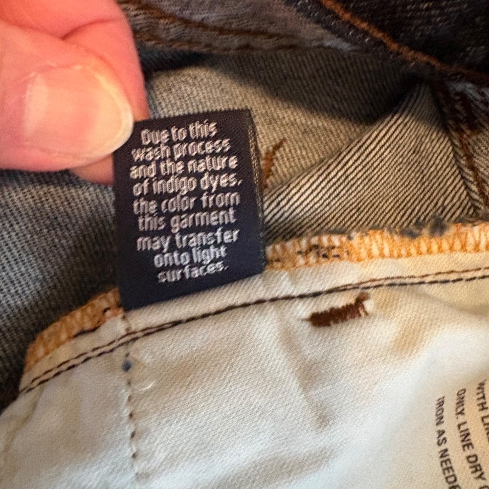 J Crew Womens 31 High Heel Flare Jeans Blue Dark Fade Made in USA - Picture 5 of 9